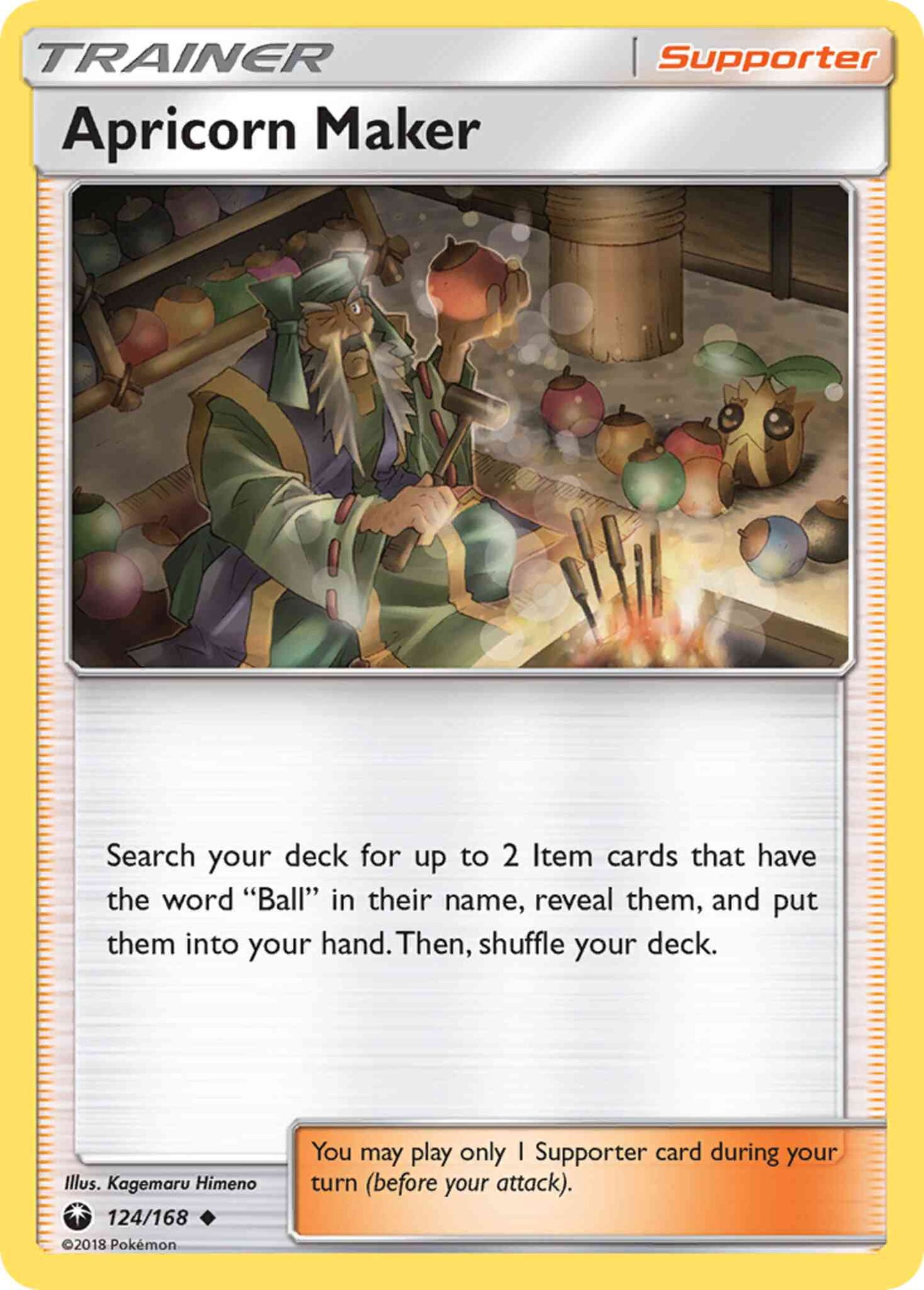 Apricorn Maker - 124/168 - Uncommon [sm7-124] [Reverse Holo]