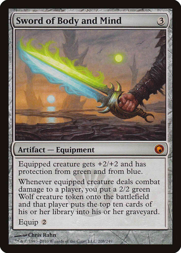 Sword of Body and Mind [208] [Scars Of Mirrodin] [Non-Foil]