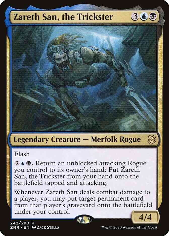 Zareth San, the Trickster [242] [Zendikar Rising] [Non-Foil]