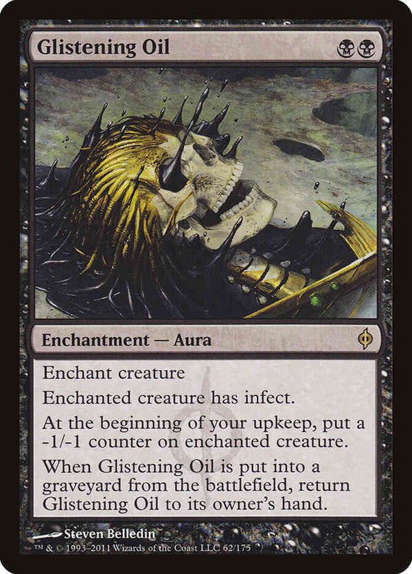 Glistening Oil [62] [New Phyrexia] [Non-Foil]