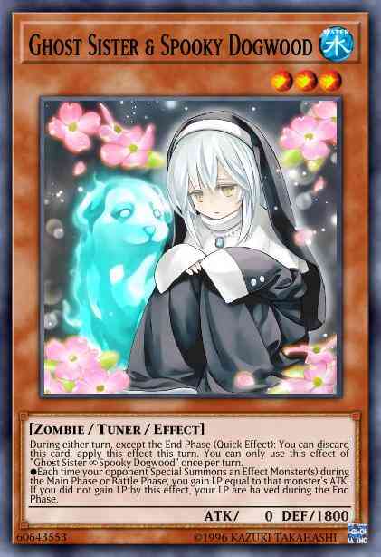 Ghost Sister & Spooky Dogwood - DUDE-EN005 - Ultra Rare - 1st Edition