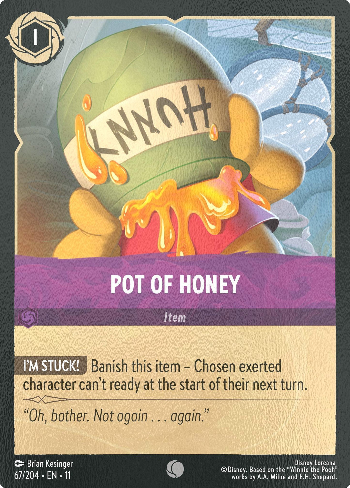 Pot of Honey - 67/204 [Winterspell] [Cold Foil]