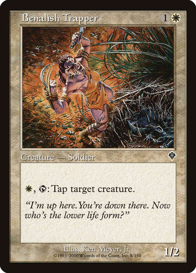 Benalish Trapper [8] [Invasion] [Non-Foil]