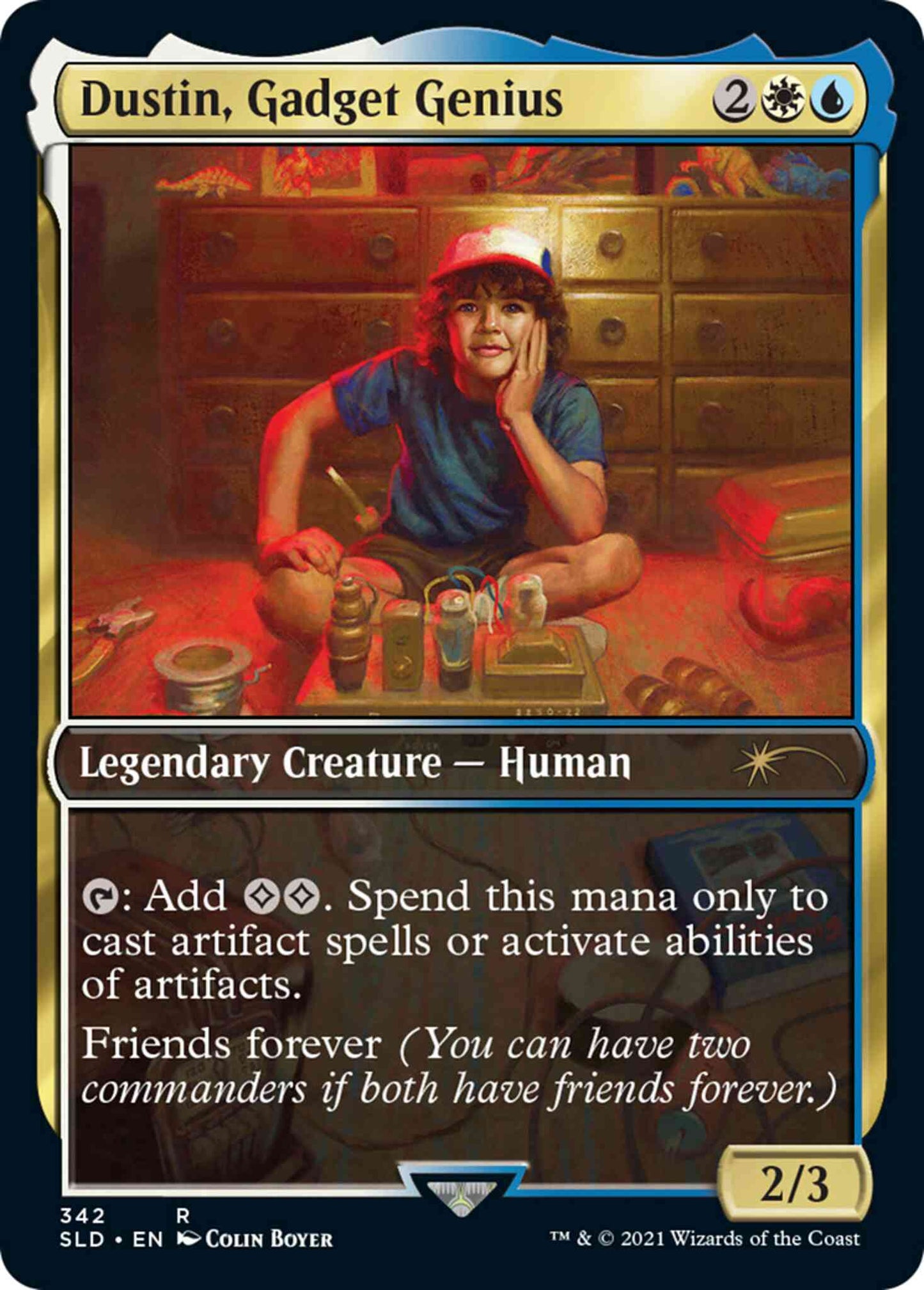Dustin, Gadget Genius [0342] [Stranger Things] [Secret Lair Drop] [Non-Foil]