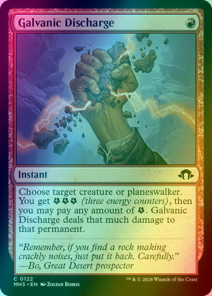 Galvanic Discharge [122] [Modern Horizons 3] [Foil]