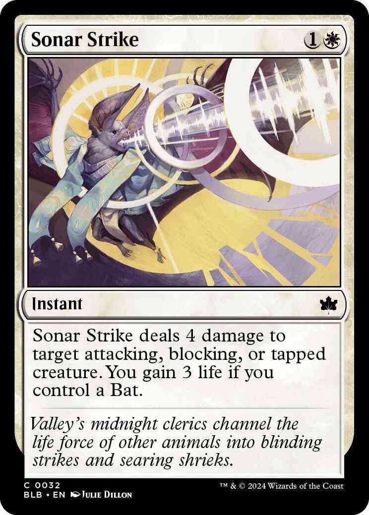 Sonar Strike [32] [Bloomburrow] [Non-Foil]