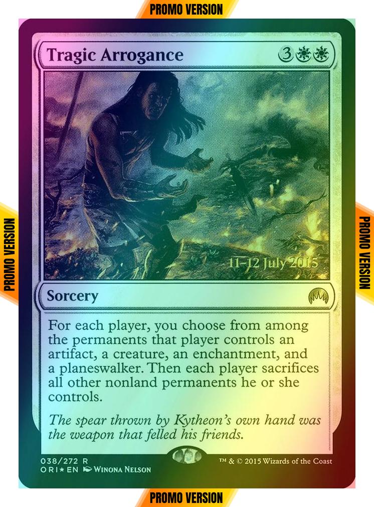 Tragic Arrogance [38s] [Magic Origins Promos] [Foil]