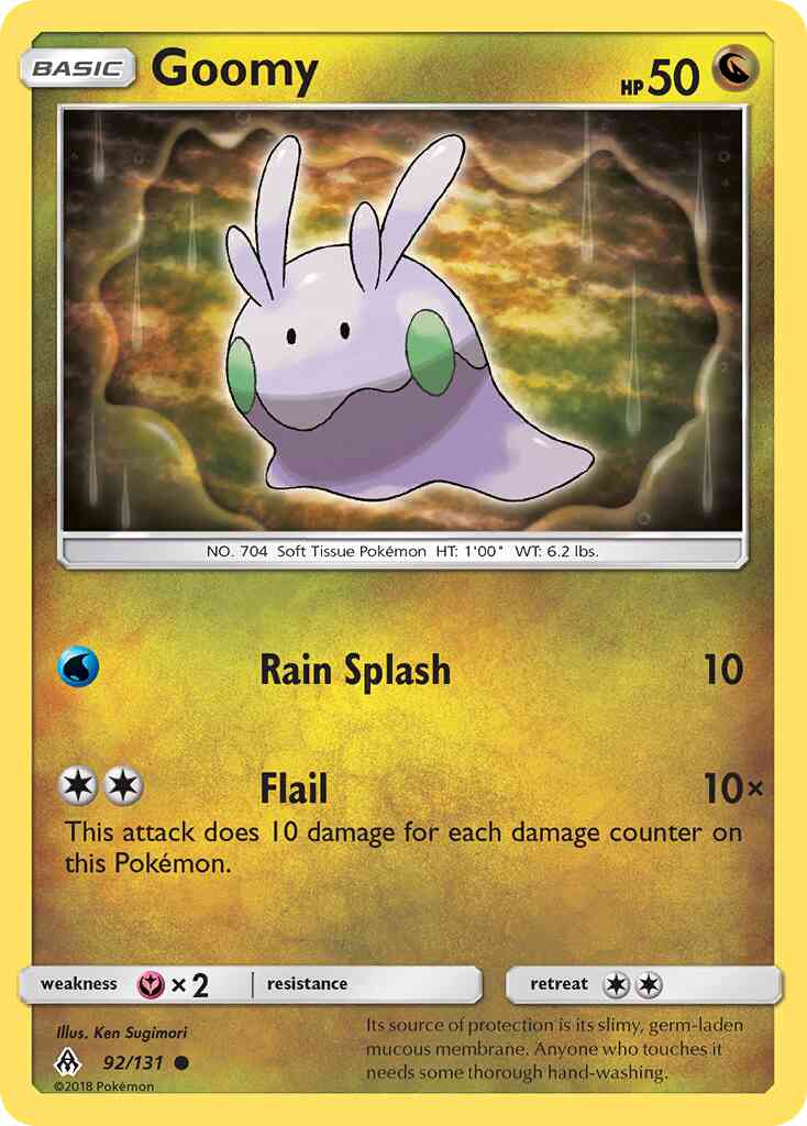 Goomy - 92/131 - Common [sm6-92] [Reverse Holo]