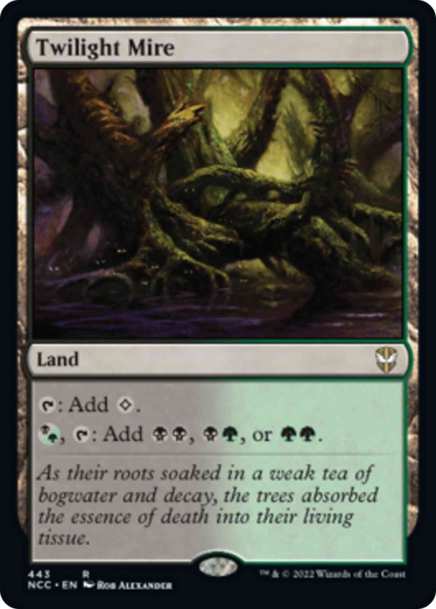 Twilight Mire [443] [Streets of New Capenna: Commander] [Non-Foil]