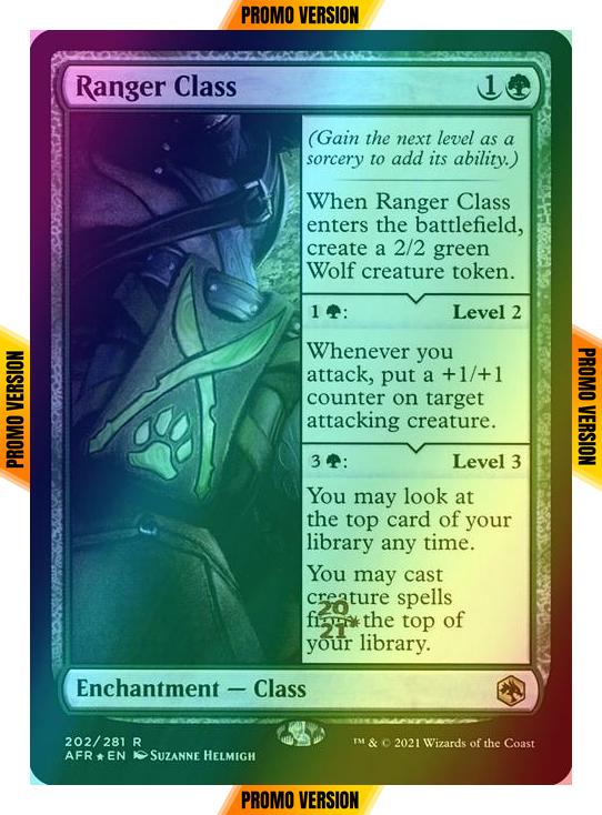 Ranger Class [Prerelease] [202s] [Adventures in the Forgotten Realms Promos] [Foil]