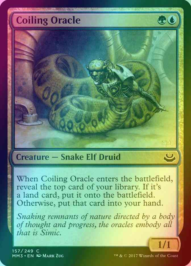 Coiling Oracle [157] [Modern Masters 2017] [Foil]