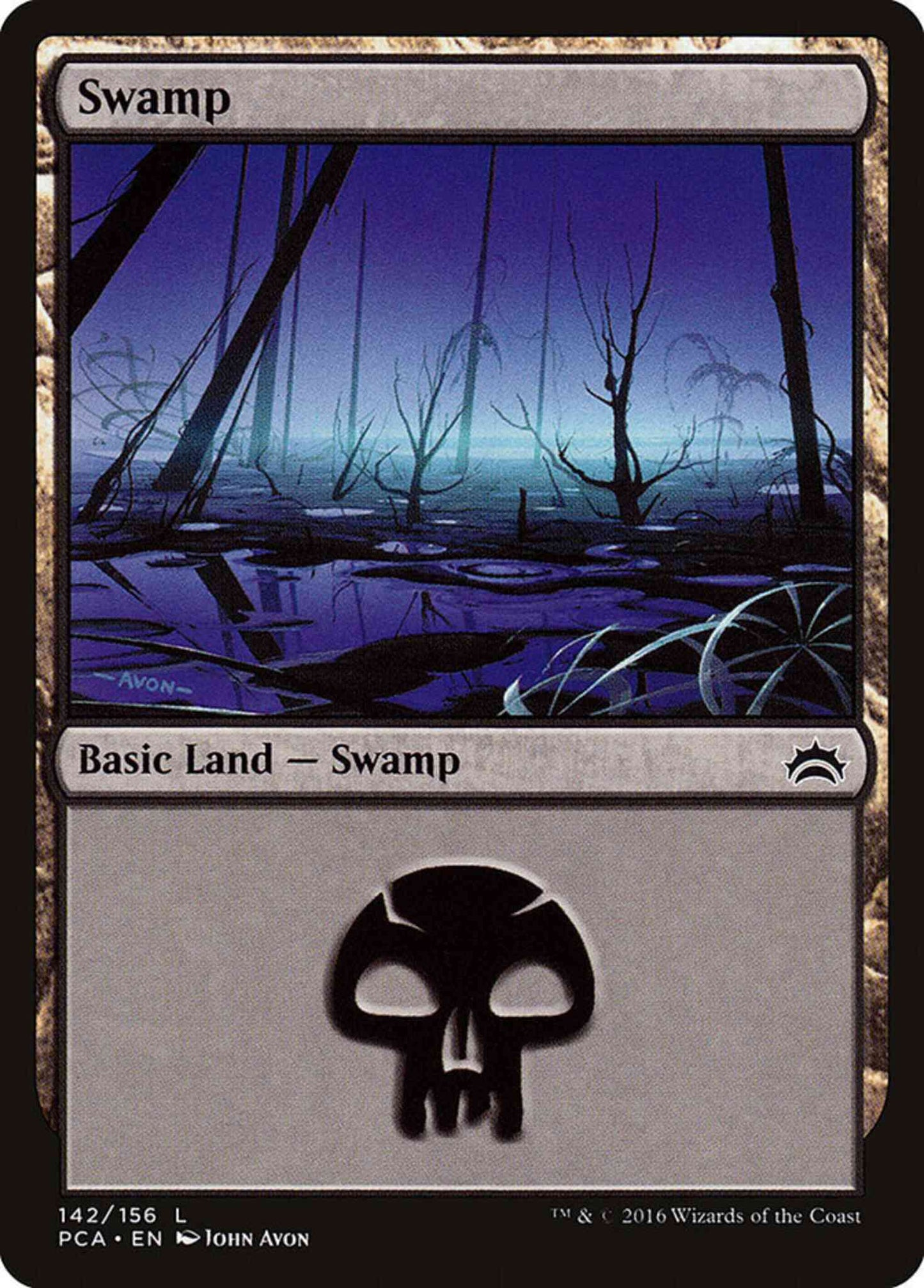 Swamp [142] [Planechase Anthology] [Non-Foil]
