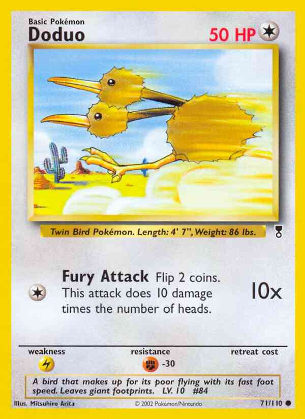 Doduo - 71/110 - Common [base6-71] [Non-Holo]