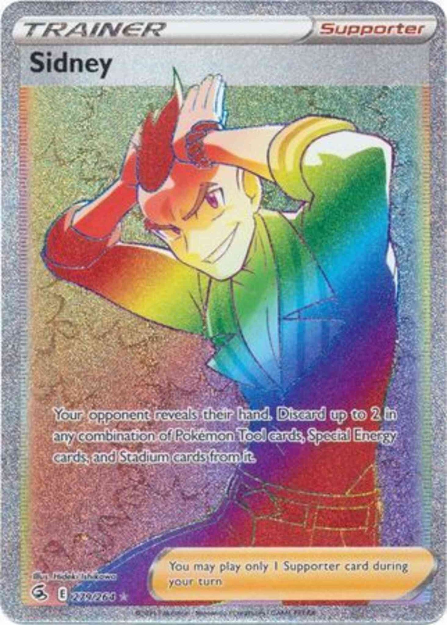 Sidney - 279/264 - Rare Secret [SWSH8-279] [Secret]