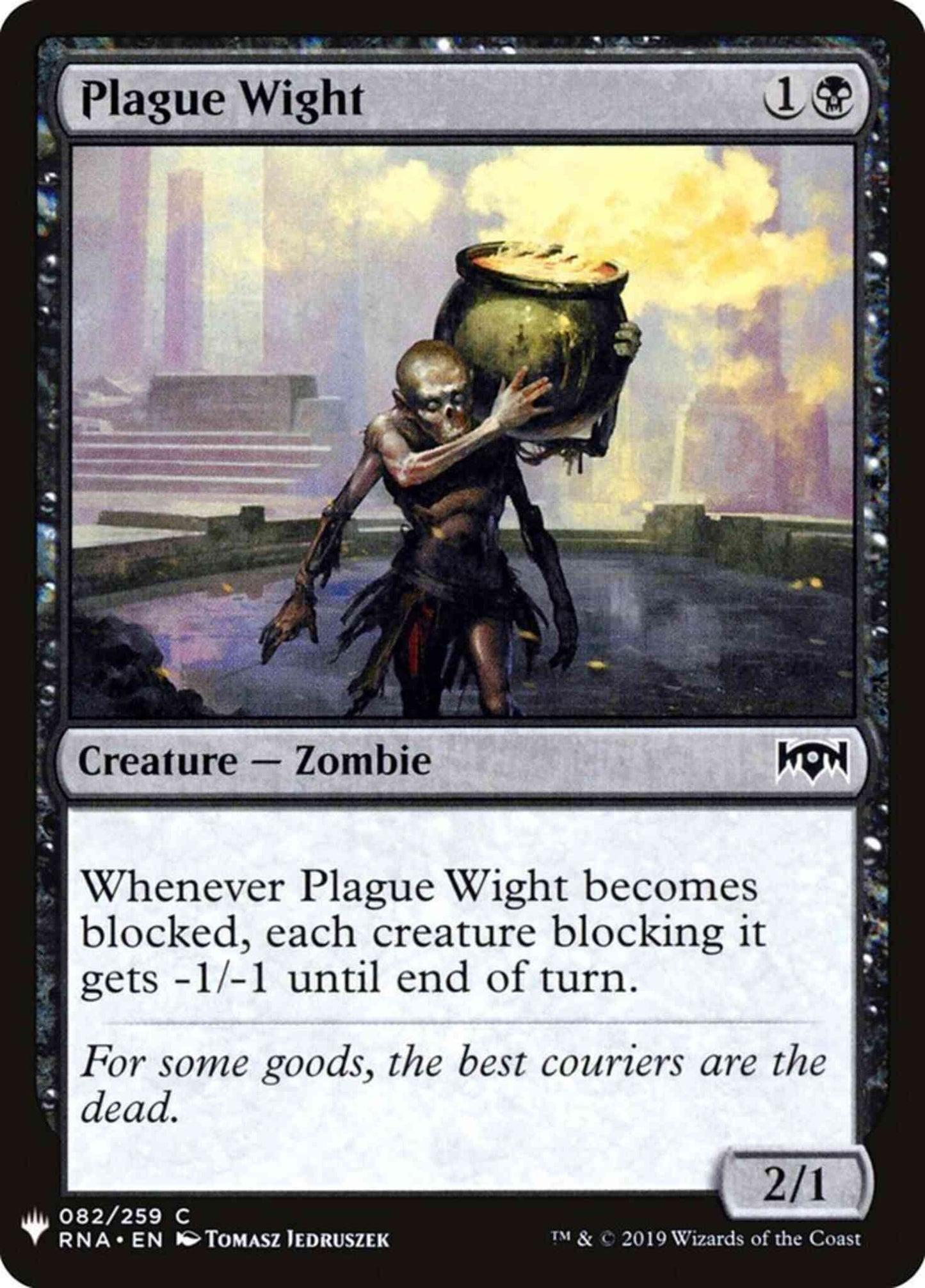 Plague Wight [RNA-82] [The List] [Non-Foil]
