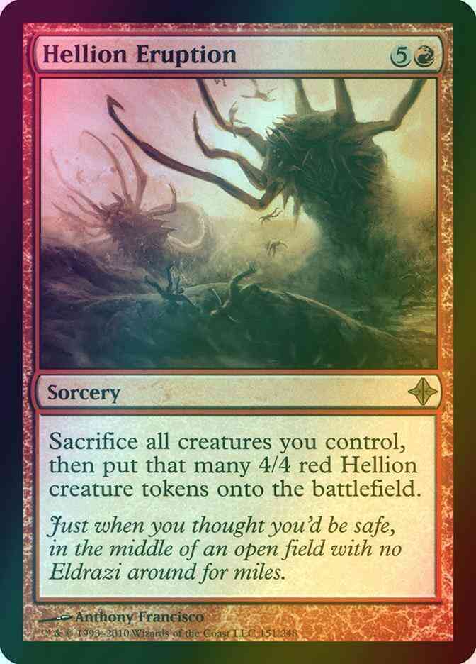 Hellion Eruption [151] [Rise Of The Eldrazi] [Foil]