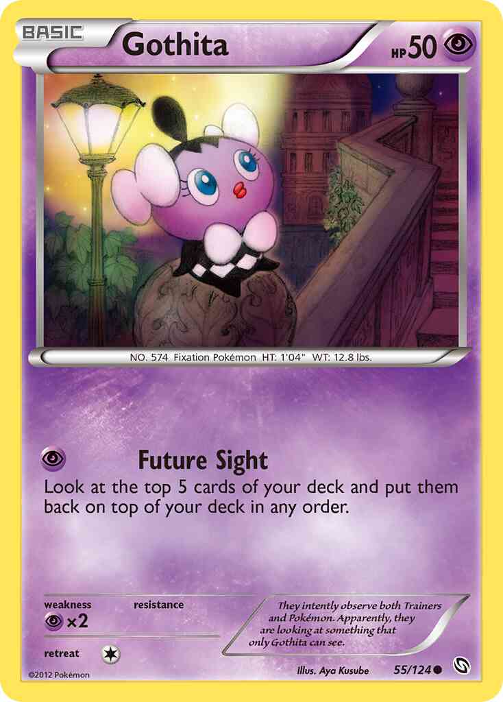 Gothita - 55/124 - Common [bw6-55] [Non-Holo]