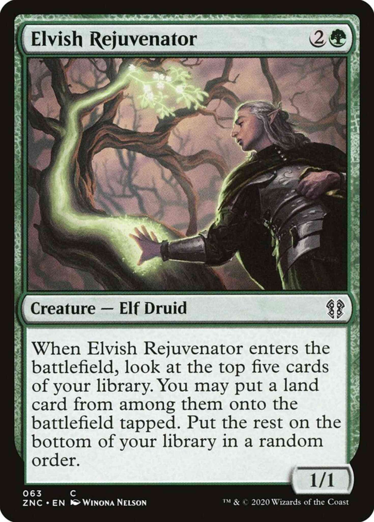 Elvish Rejuvenator [63] [Zendikar Rising Commander] [Non-Foil]