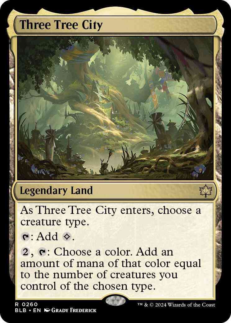 Three Tree City [260] [Bloomburrow] [Non-Foil]