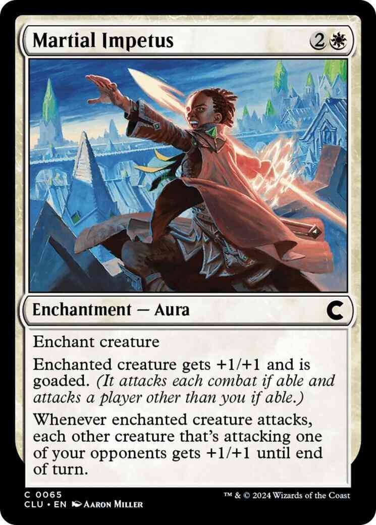 Martial Impetus [65] [Ravnica: Clue Edition] [Non-Foil]