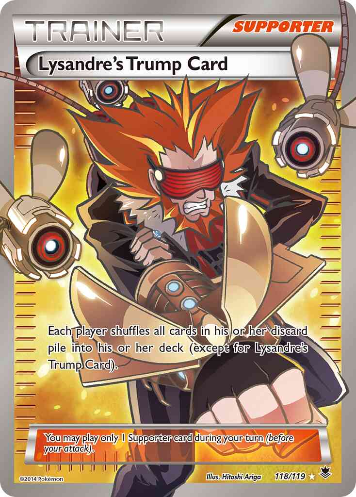 Lysandre's Trump Card - 118/119 - Rare Ultra [xy4-118] [Ultra]