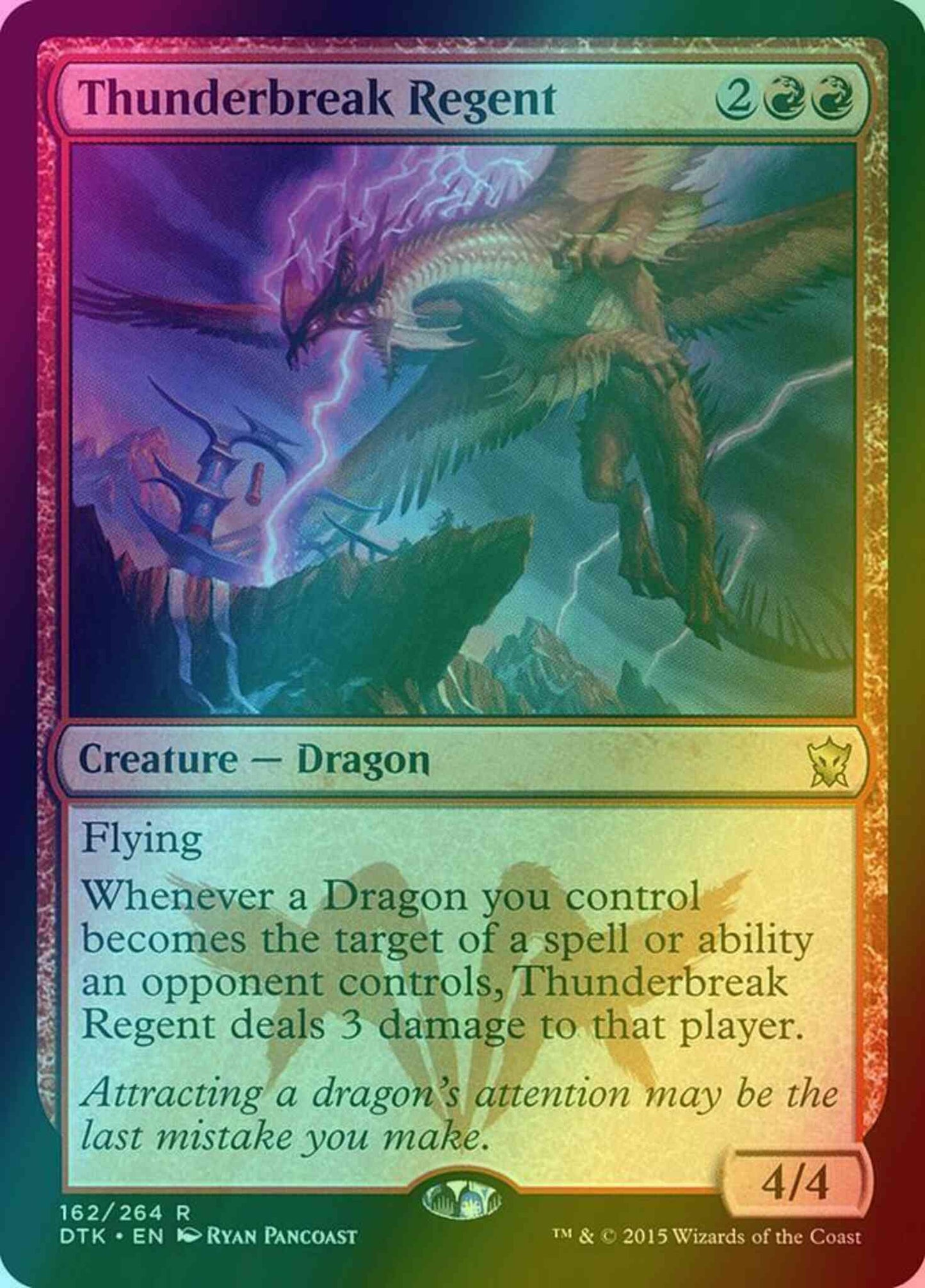 Thunderbreak Regent [162] [Dragons Of Tarkir] [Foil]