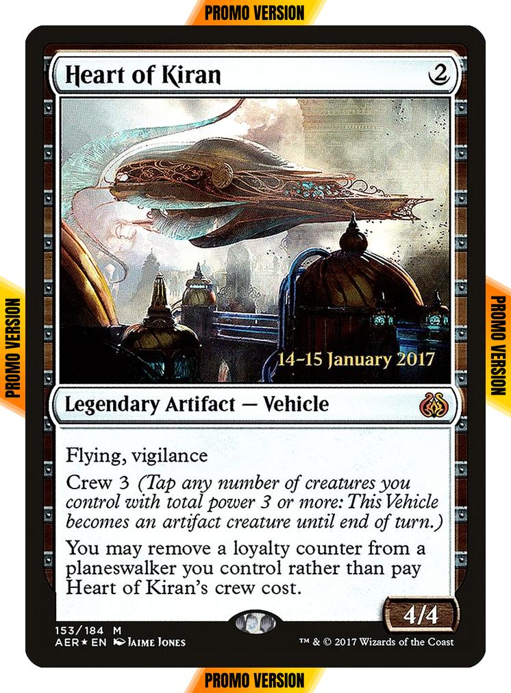 Heart of Kiran [153s] [Aether Revolt Promos] [Foil]