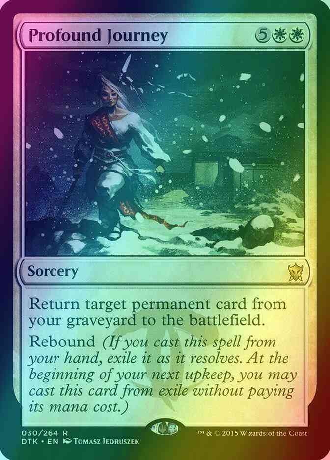 Profound Journey [30] [Dragons Of Tarkir] [Foil]