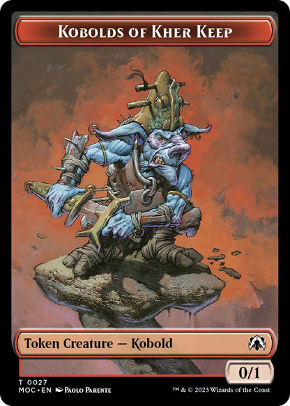 Bird Token (05) // Kobolds of Kher Keep Token (27) [March of the Machine: Commander: Tokens] [Non-Foil]