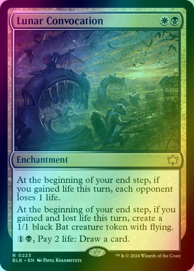 Lunar Convocation [223] [Bloomburrow] [Foil]