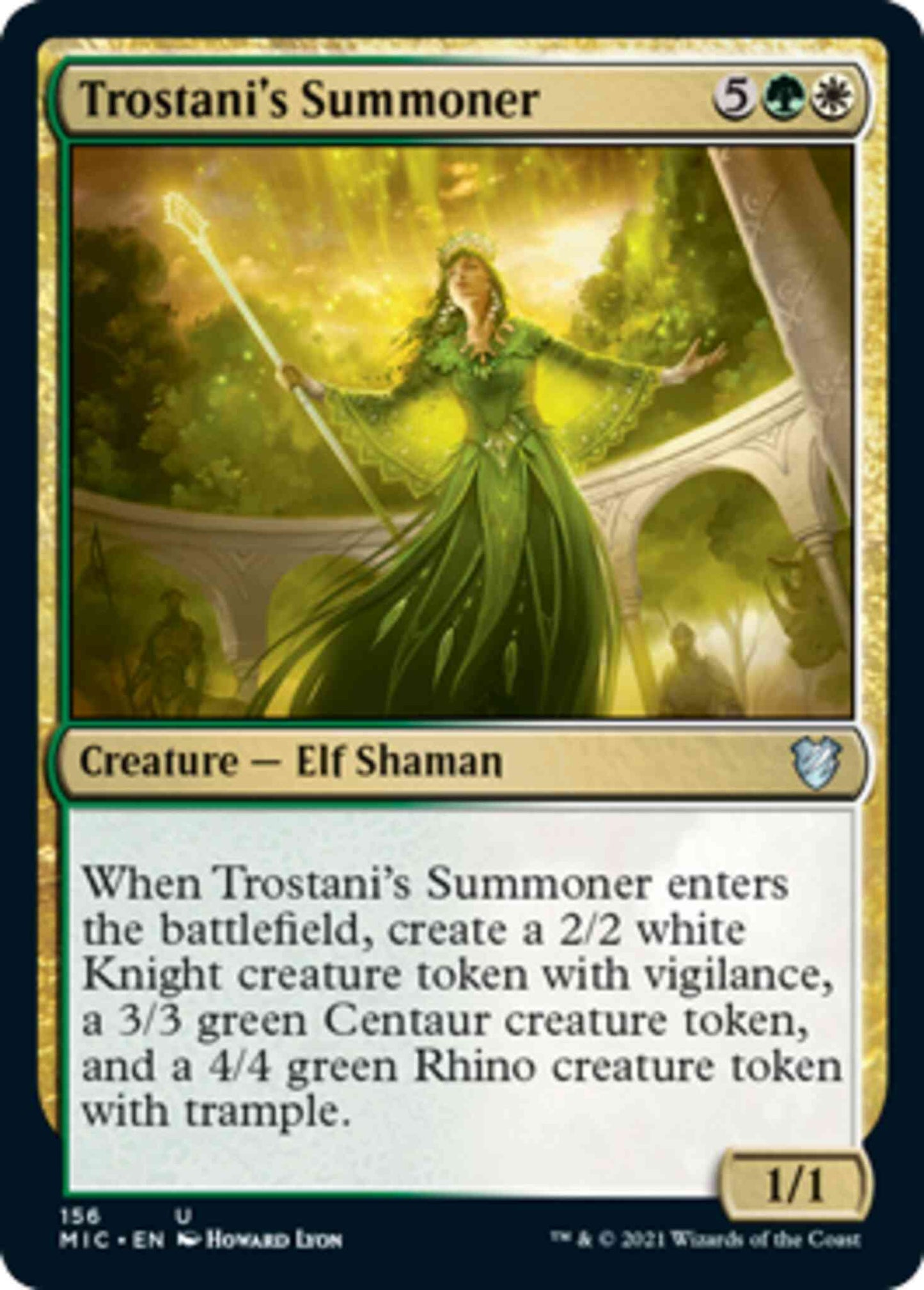 Trostani's Summoner [156] [Innistrad: Midnight Hunt: Commander] [Non-Foil]