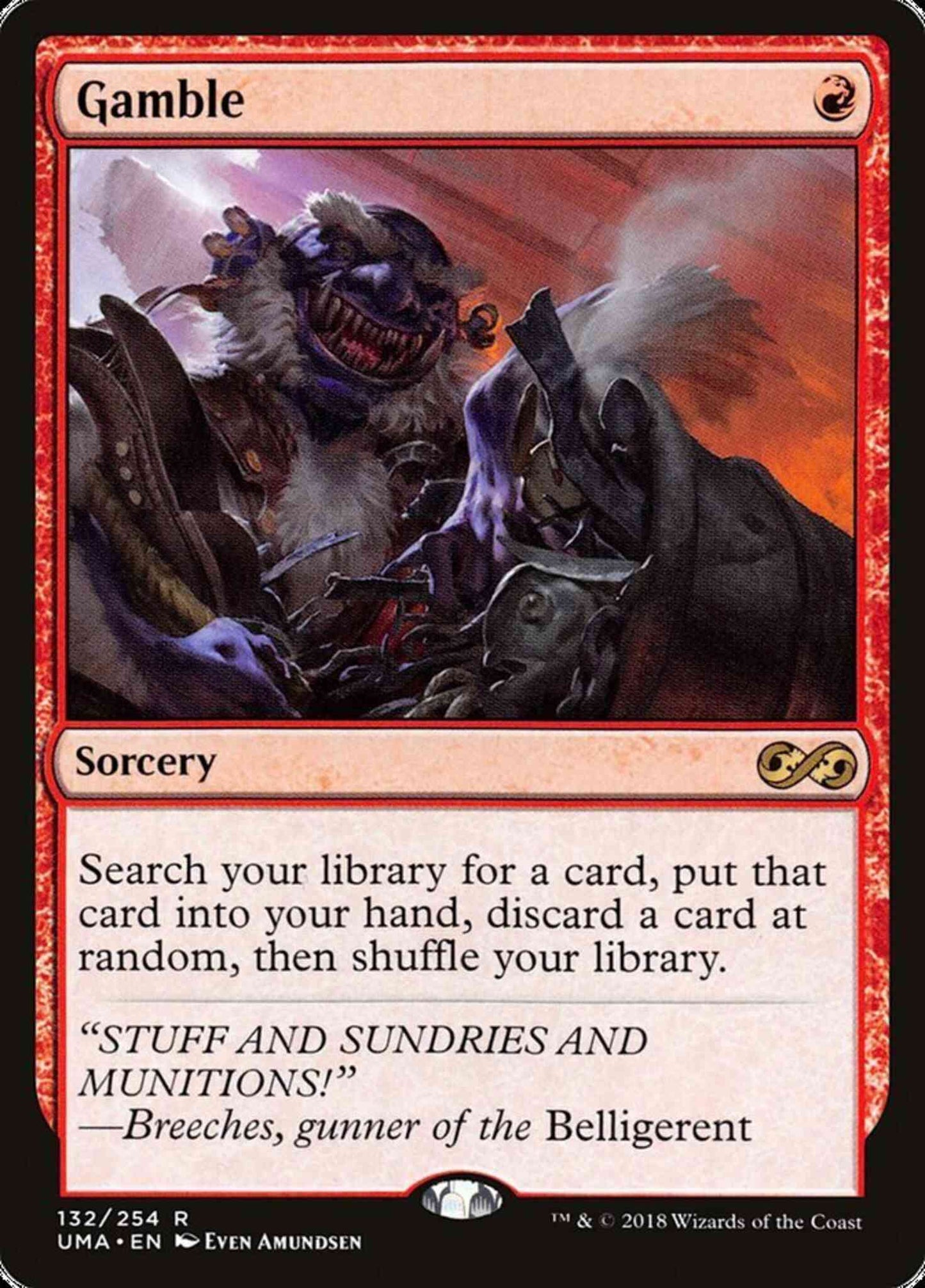 Gamble [132] [Ultimate Masters] [Non-Foil]