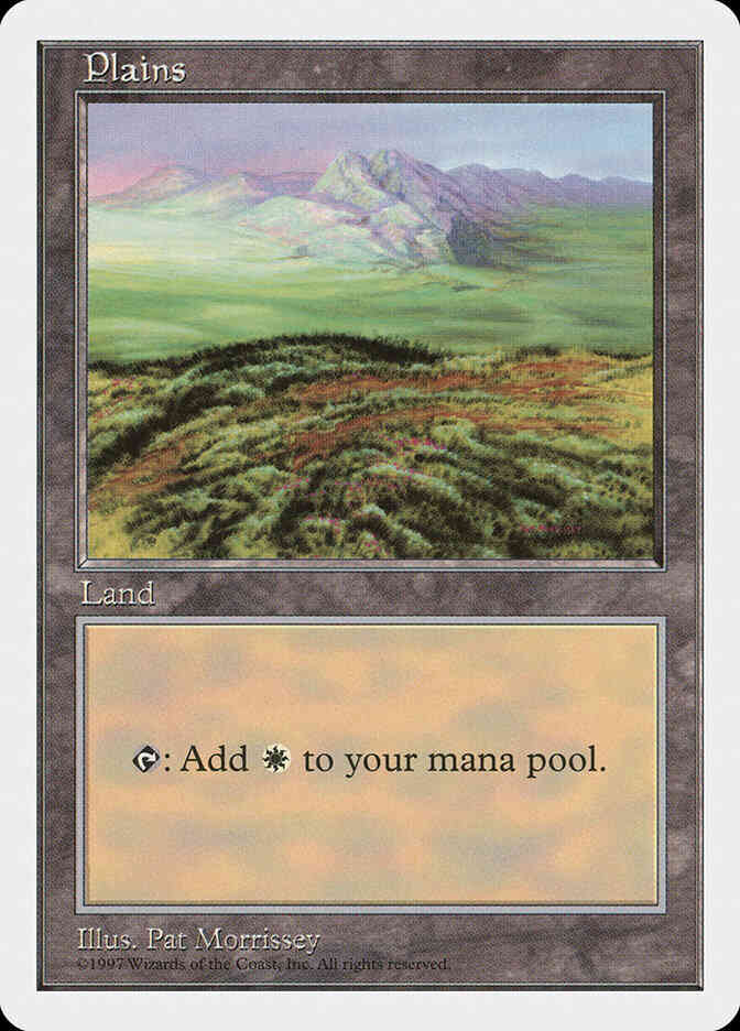 Plains [433] [Dirt Path] [Fifth Edition] [Non-Foil]