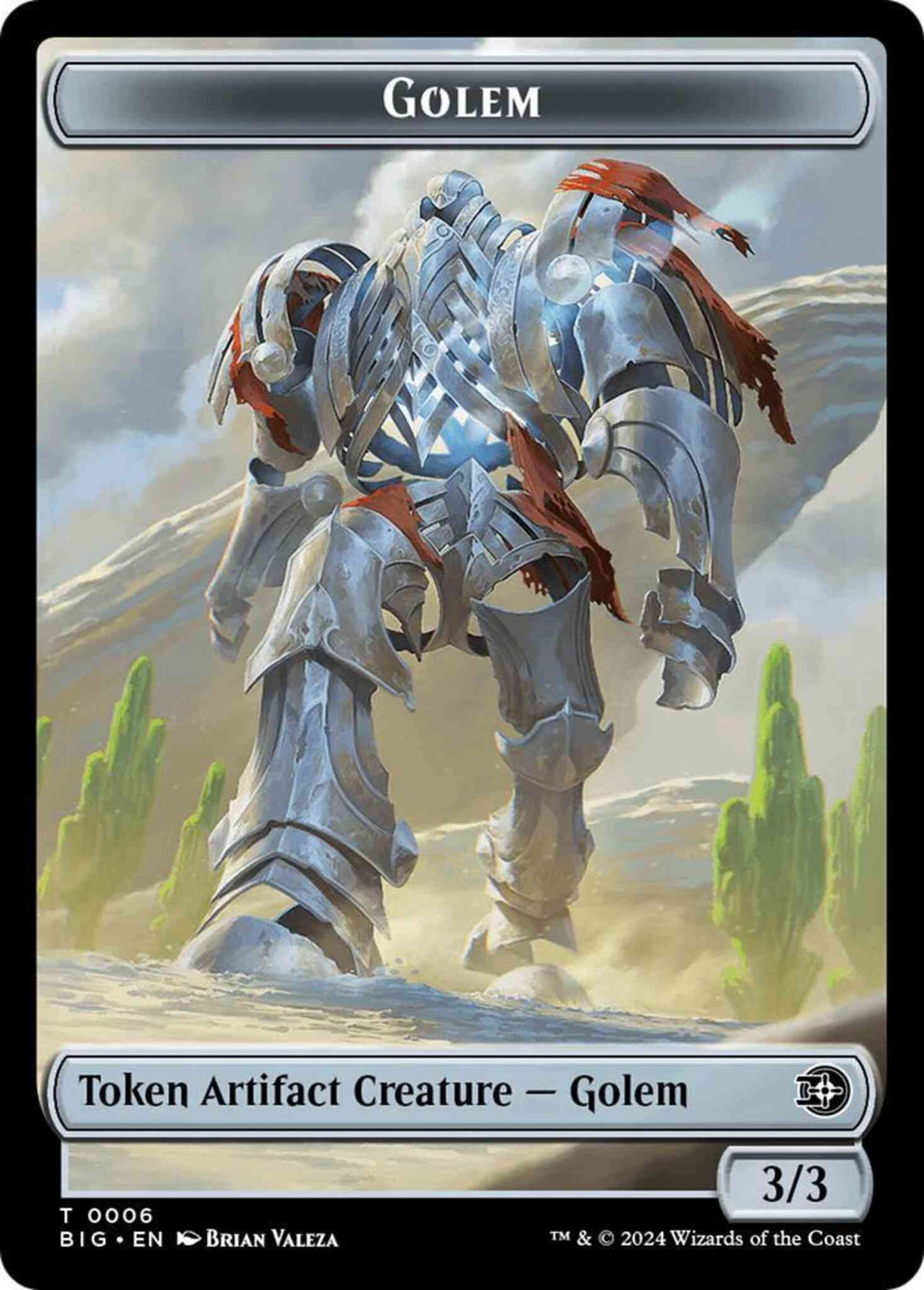 Golem Token [06] [The Big Score: Tokens] [Non-Foil]