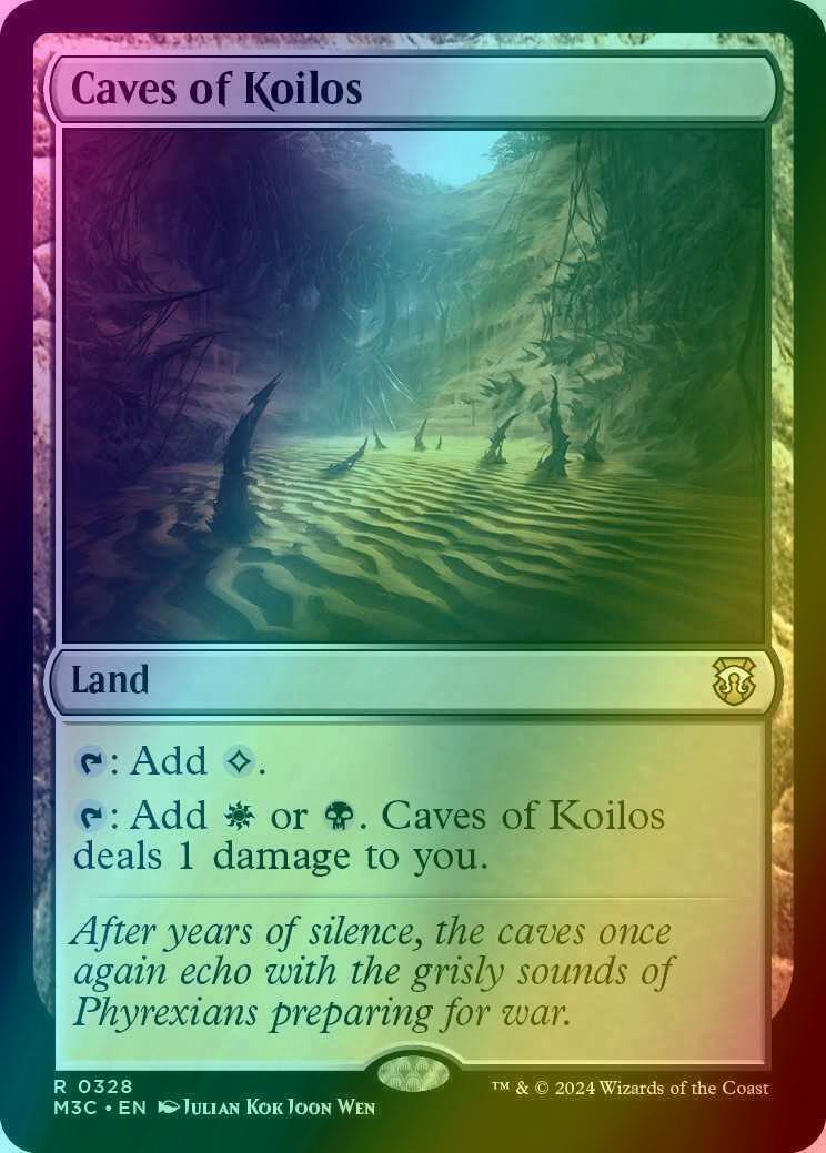 Caves of Koilos [328] [Modern Horizons 3: Commander] [Ripple Foil]