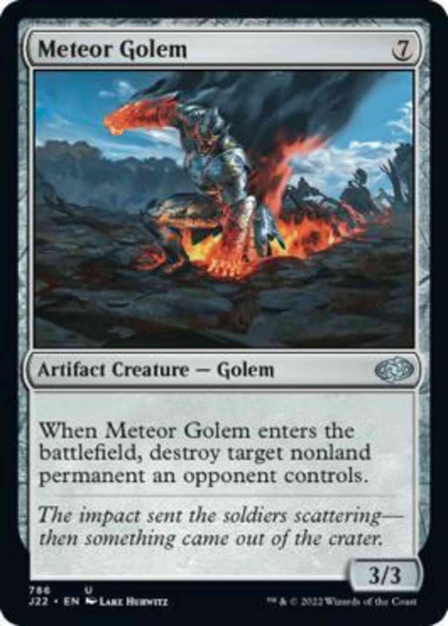 Meteor Golem [786] [Jumpstart 2022] [Non-Foil]