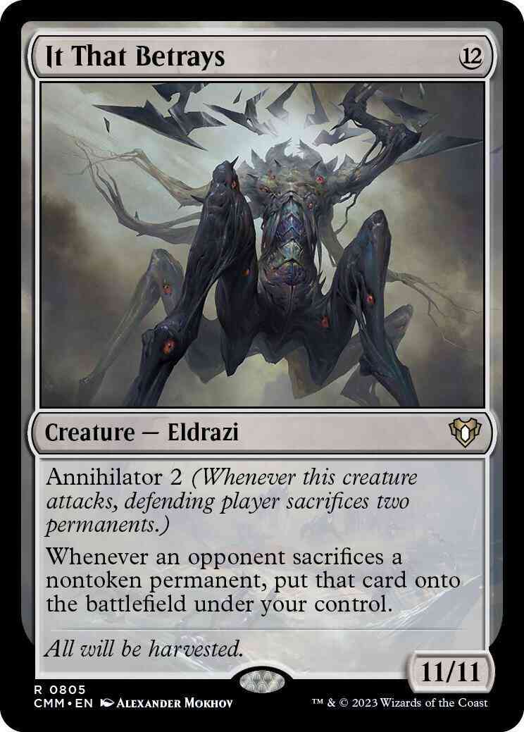 It That Betrays [805] [Commander Masters] [Non-Foil]