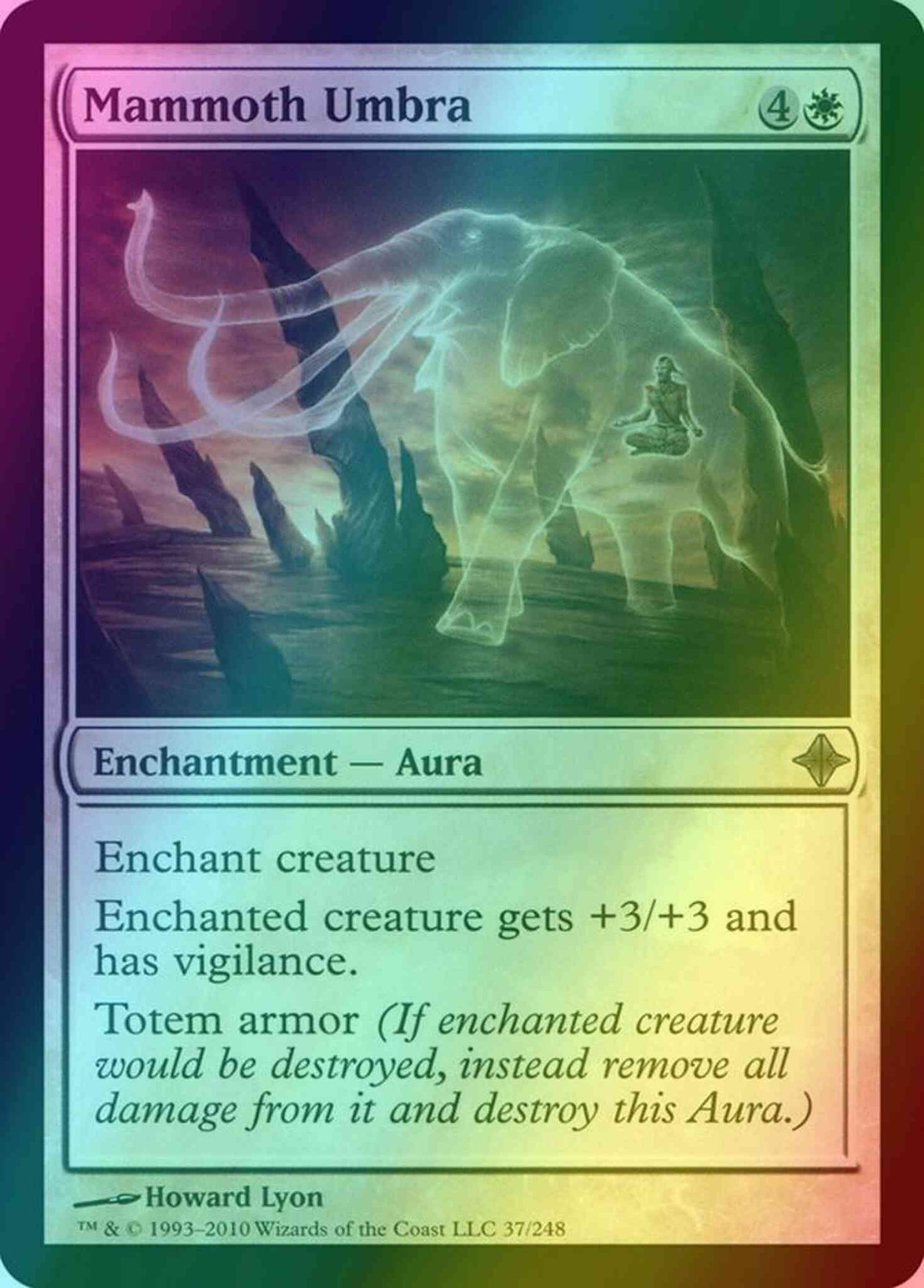 Mammoth Umbra [37] [Rise Of The Eldrazi] [Foil]