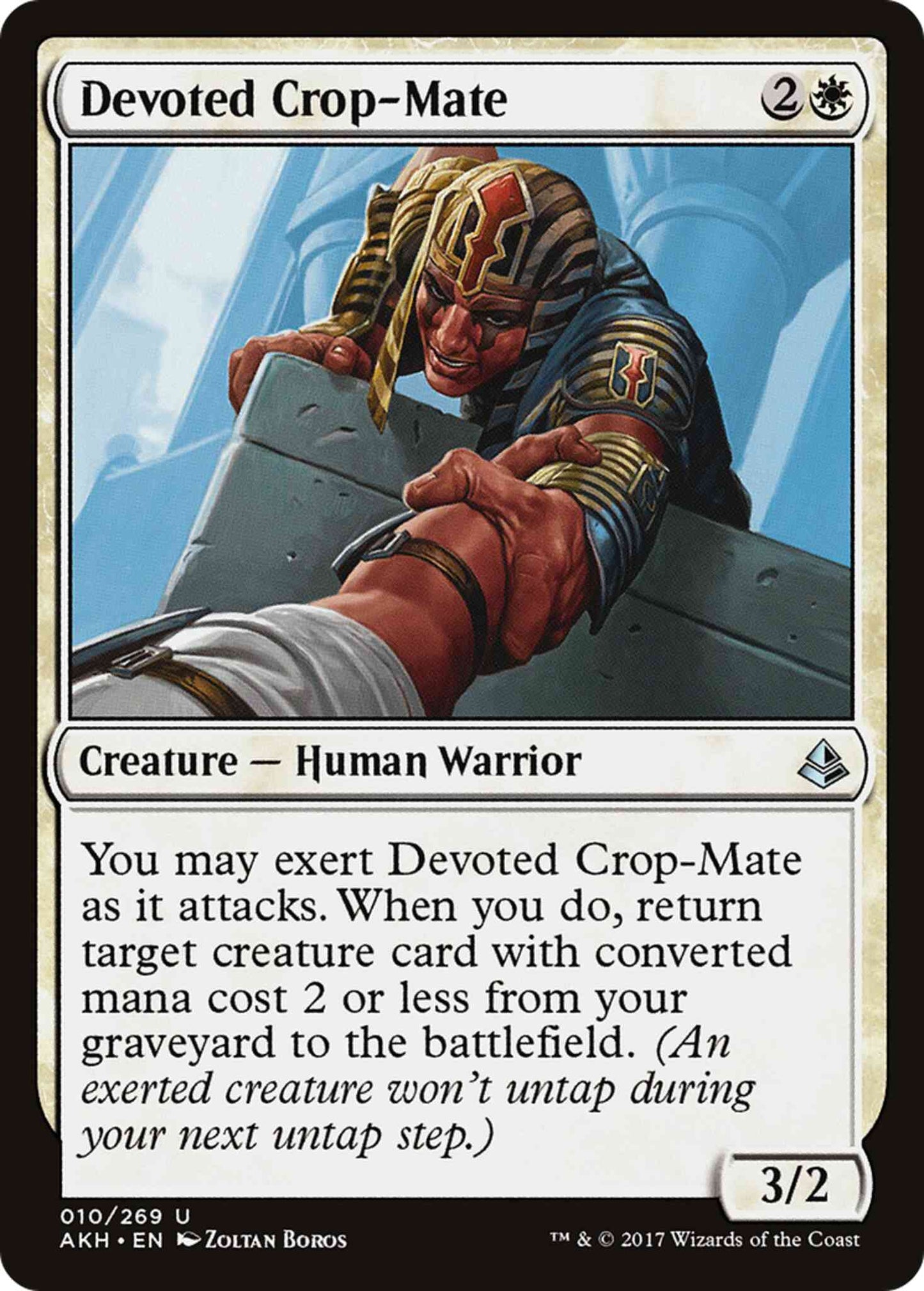 Devoted Crop-Mate [10] [Amonkhet] [Non-Foil]