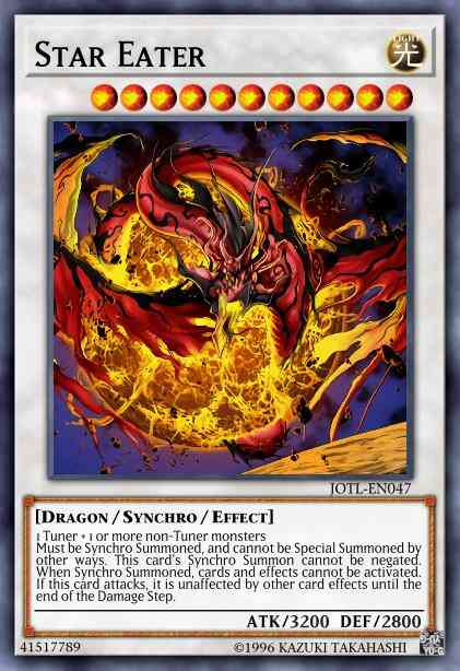 Star Eater - JOTL-EN047 - Ghost Rare - 1st Edition
