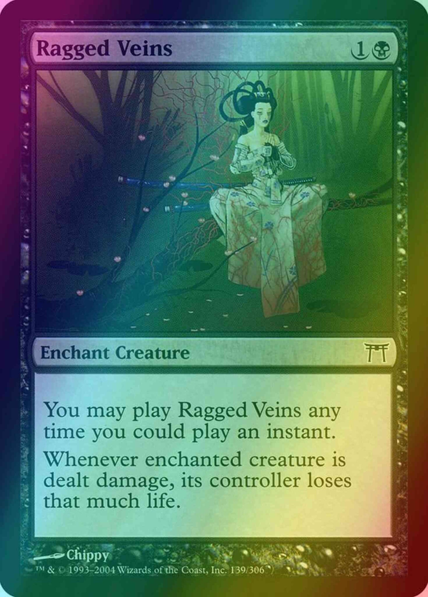 Ragged Veins [139] [Champions of Kamigawa] [Foil]