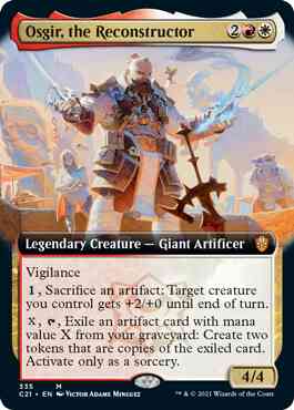 Osgir, the Reconstructor [335] [Extended Art] [Commander 2021] [Non-Foil]
