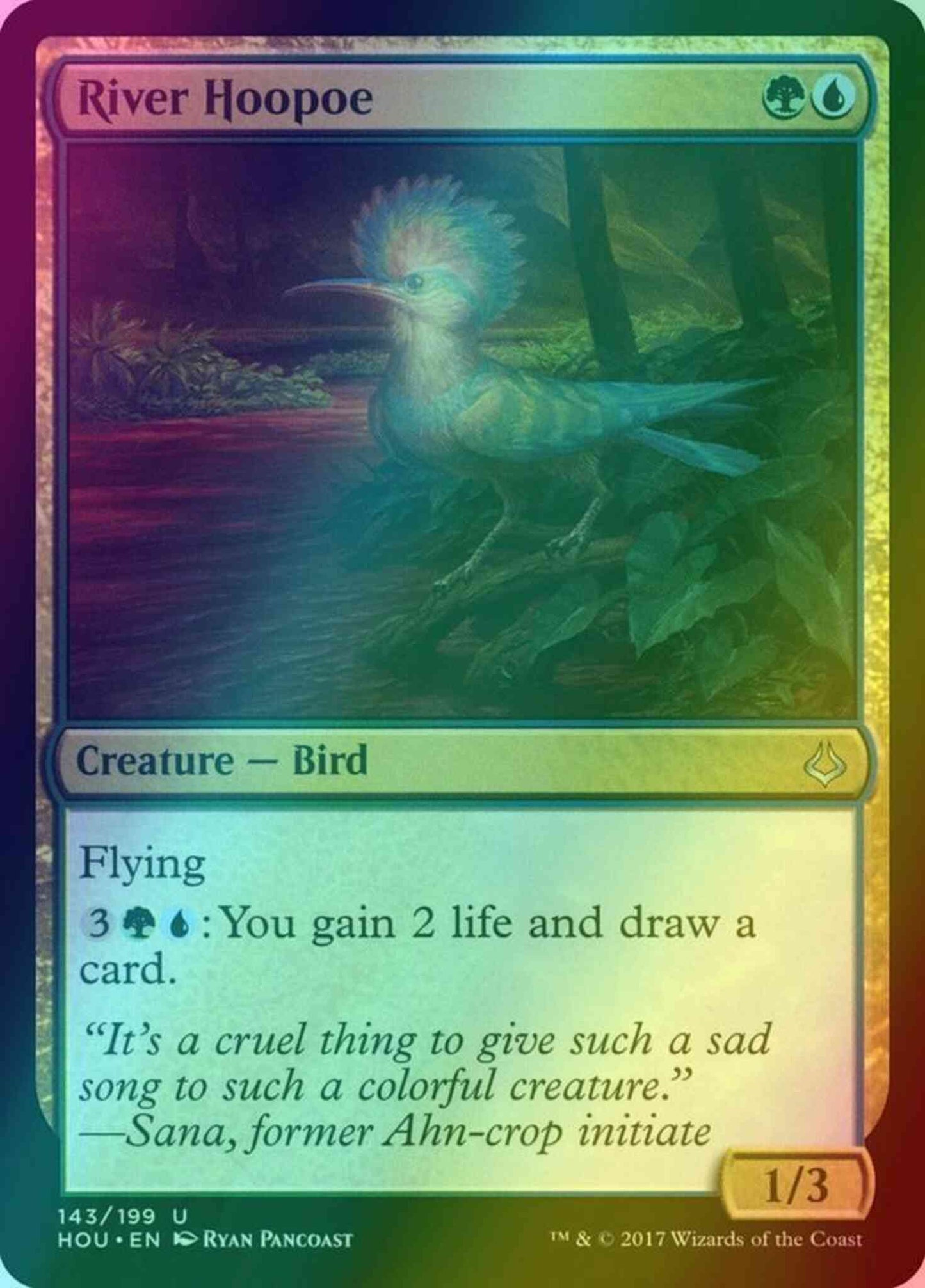 River Hoopoe [143] [Hour of Devastation] [Foil]