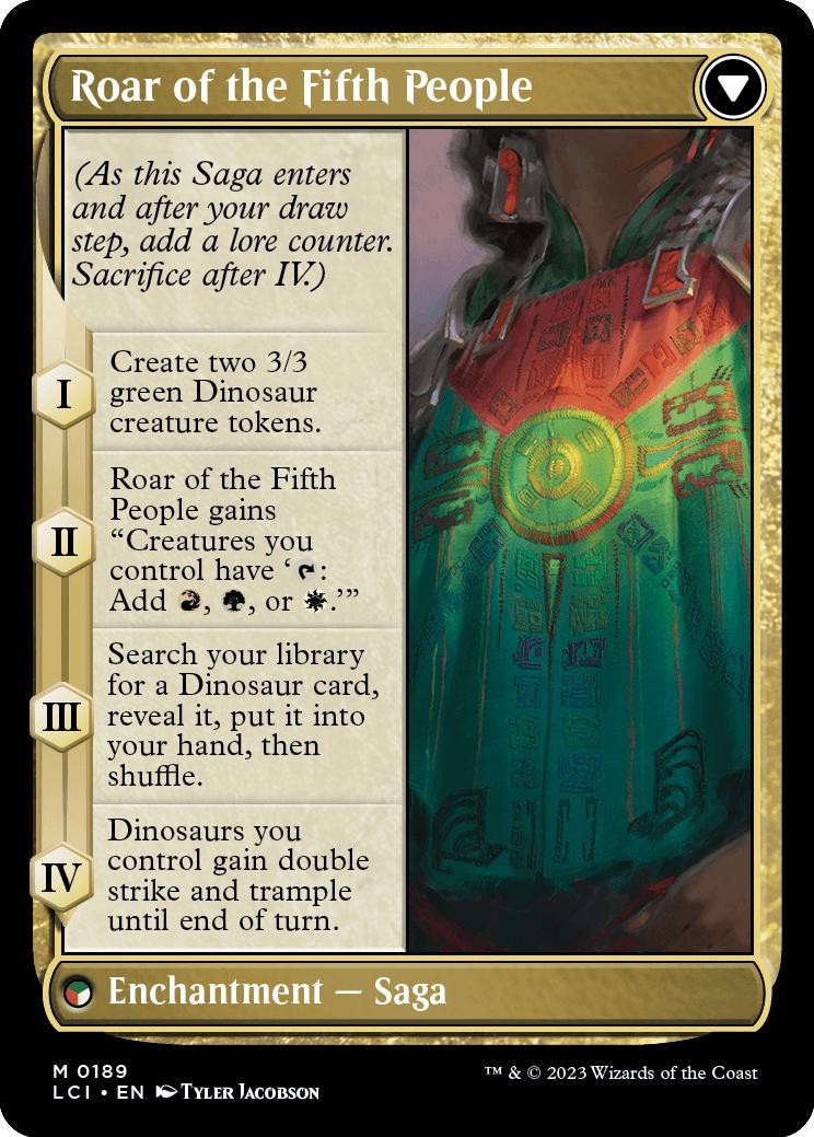 Huatli, Poet of Unity // Roar of the Fifth People [189] [The Lost Caverns of Ixalan] [Non-Foil]
