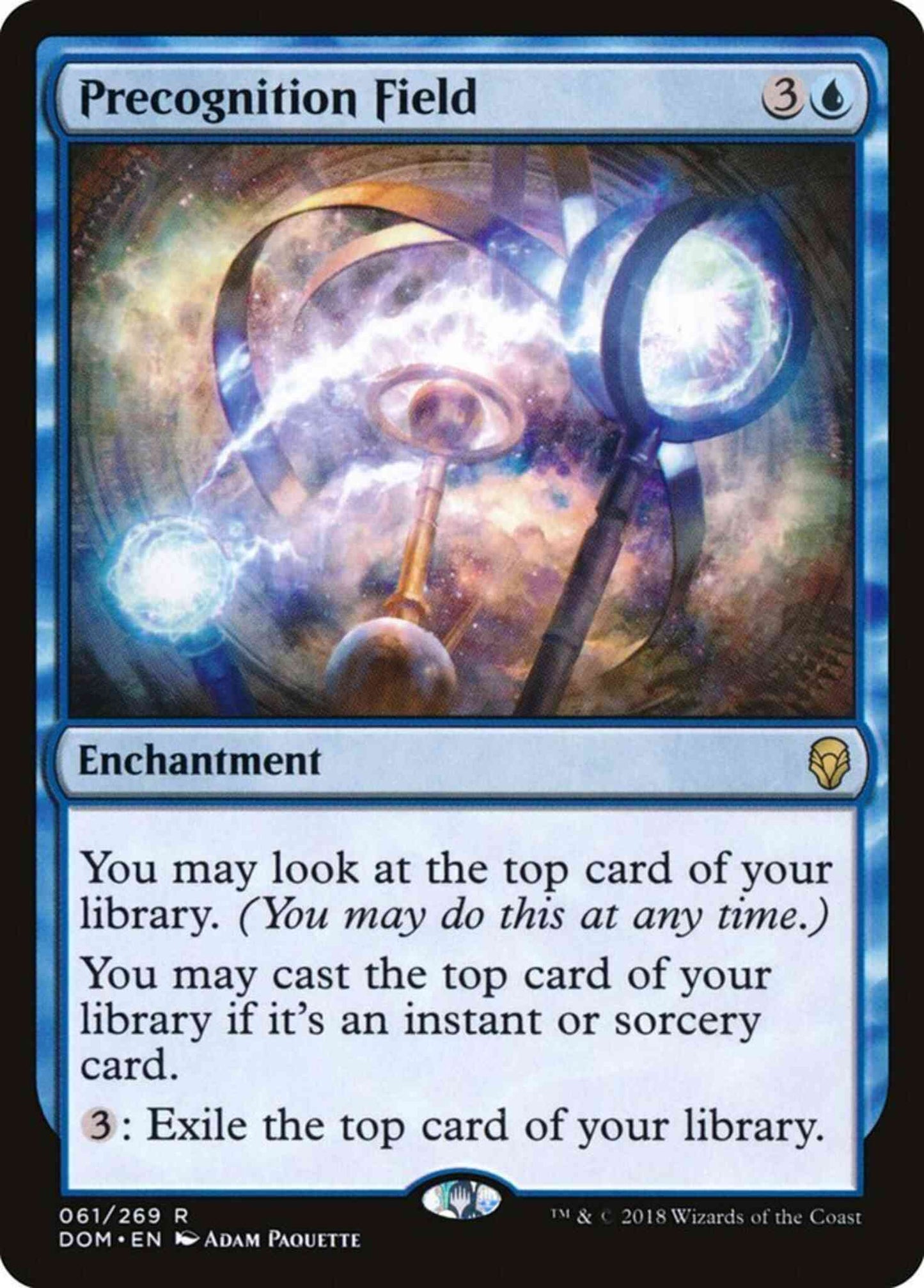 Precognition Field [61] [Dominaria] [Non-Foil]