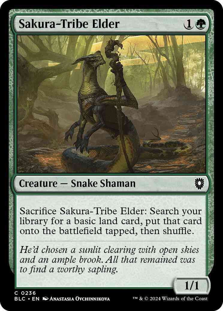 Sakura-Tribe Elder [236] [Bloomburrow: Commander] [Non-Foil]