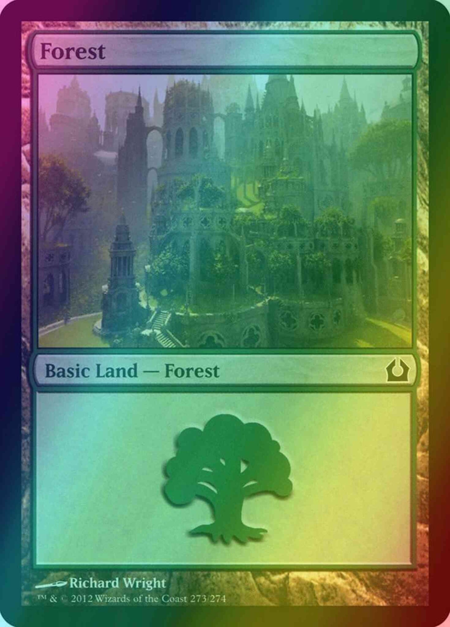 Forest [273] [Return To Ravnica] [Foil]