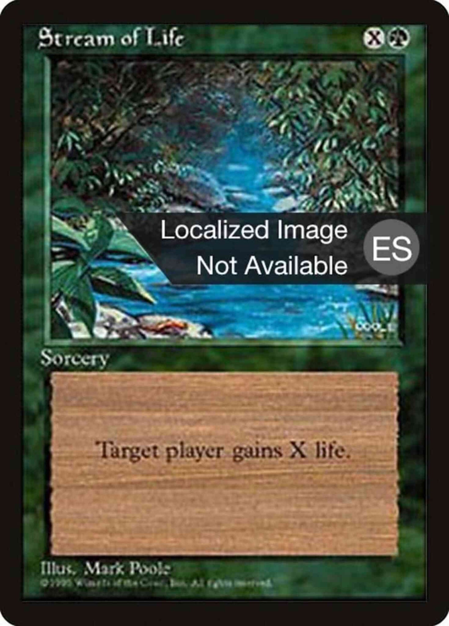 Stream of Life - Portuguese [272] [Fourth Edition Black Border: Portuguese] [Non-Foil]