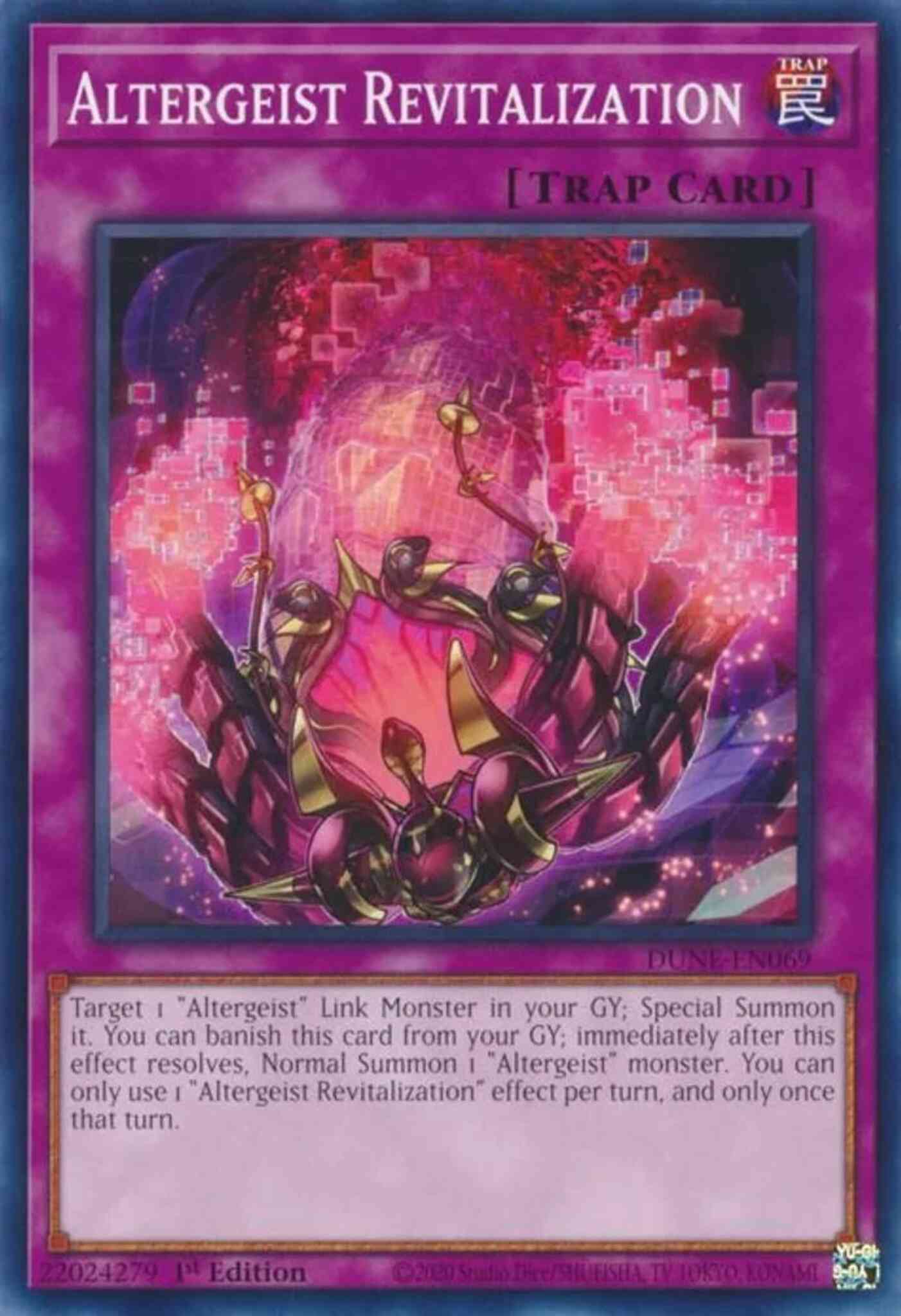 Altergeist Revitalization - DUNE-EN069 - Common - 1st Edition
