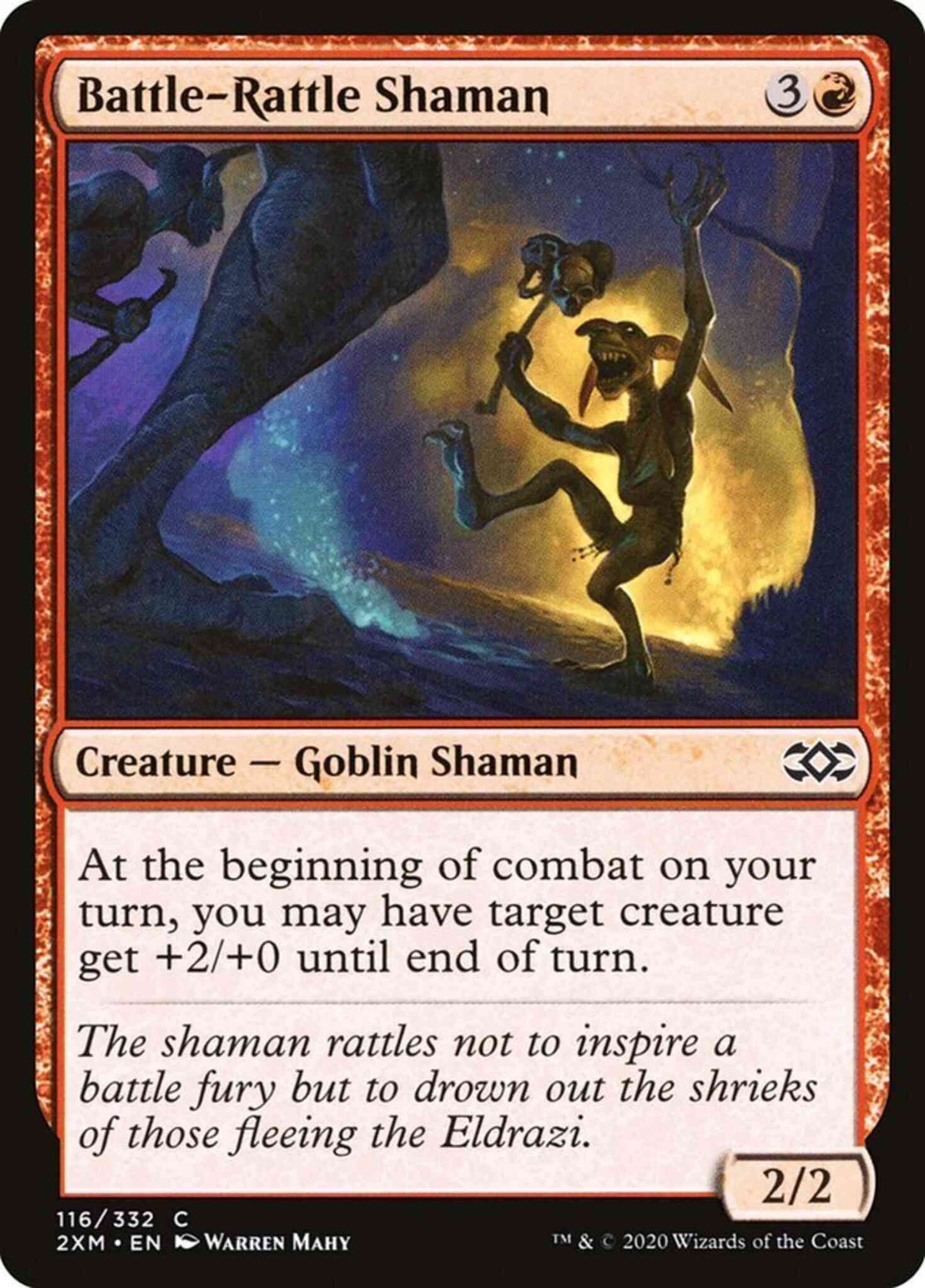 Battle-Rattle Shaman [116] [Double Masters] [Non-Foil]